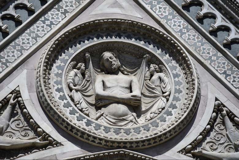 Campanario de Giotto, parte de la Catedral de Florencia