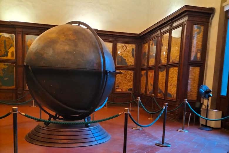 Una de las salas del palacio