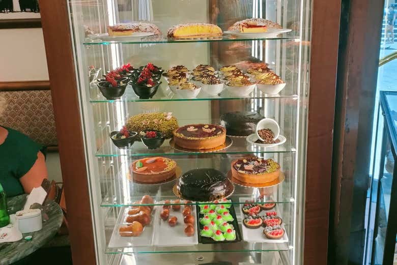 La vetrina dei dolci