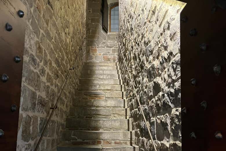 Subiréis 233 escalones para llegar a la cima de la torre