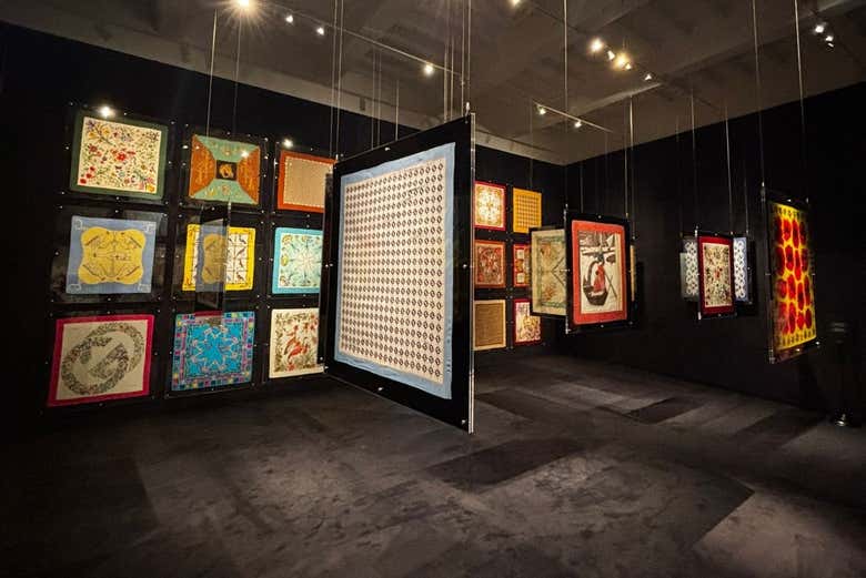 Una selección de pañuelos de Gucci