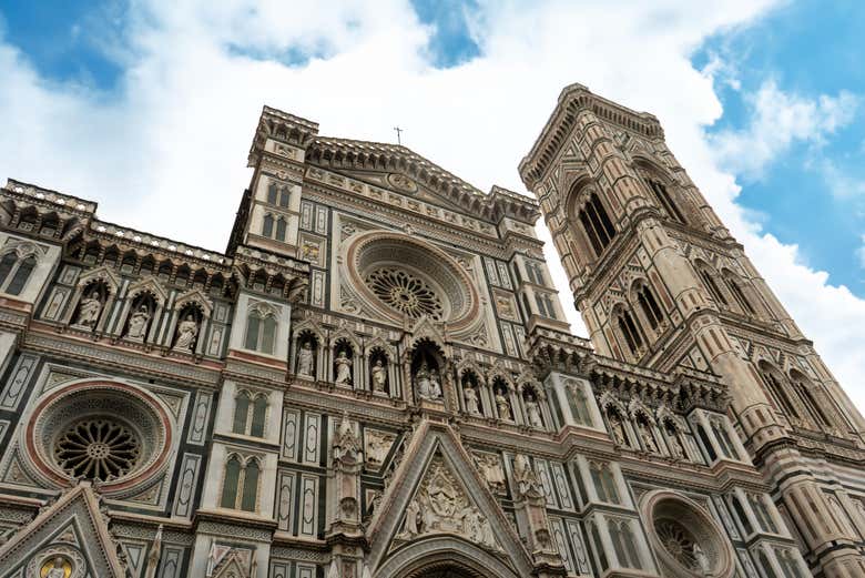 La facciata del Duomo di Firenze