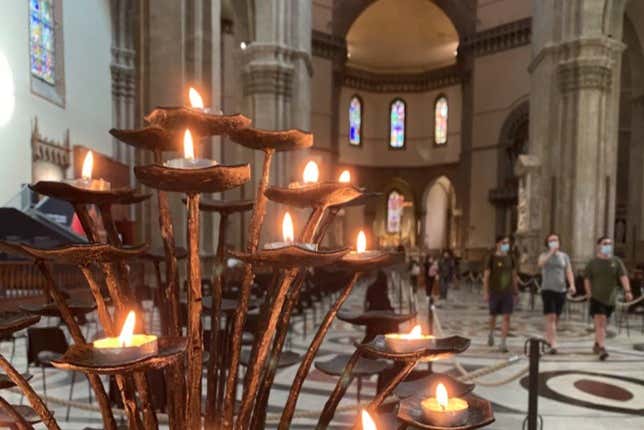 Interior de la catedral