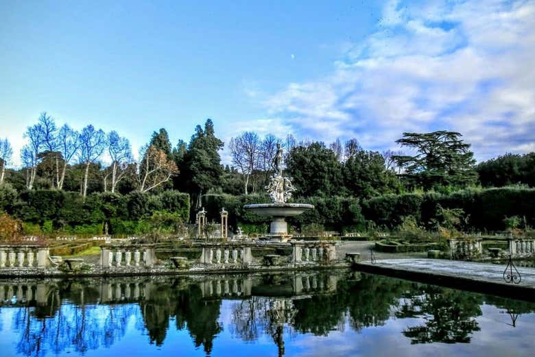 Un lago del Giardino di Boboli