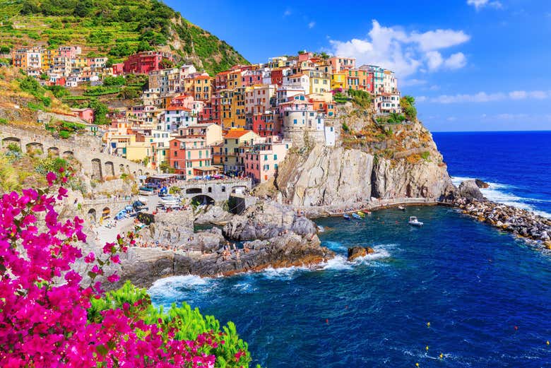 Una magnifica vista su Manarola
