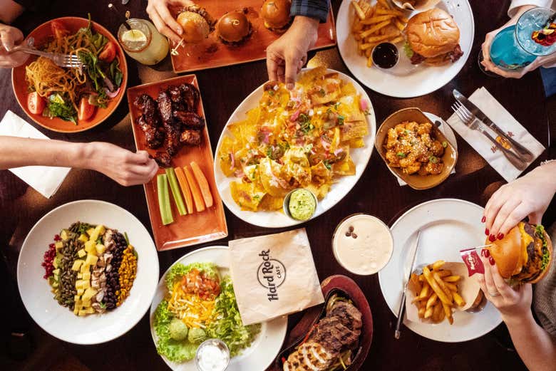 Pasto all'Hard Rock Cafe Firenze