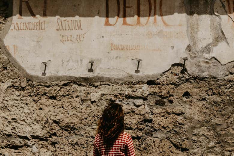 Descubriendo las decoraciones de Pompeya