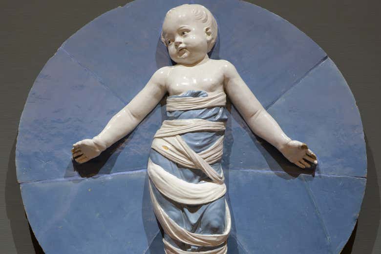 Tondo decorativo de Andrea della Robbia