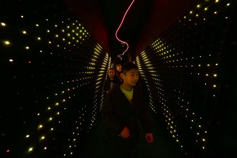 Recorreréis salas que os llevarán al universo de Pinocchio