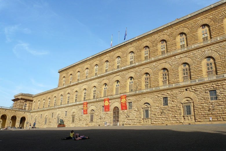 Le palais Pitti