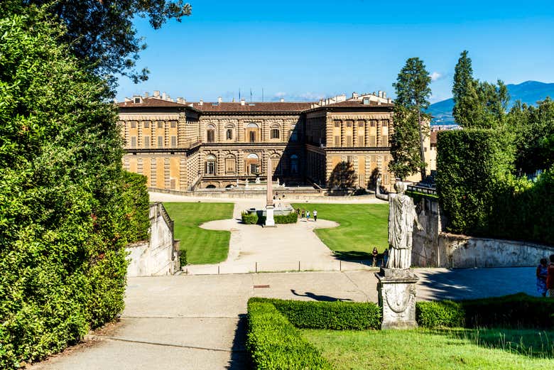 Vista su Palazzo Pitti