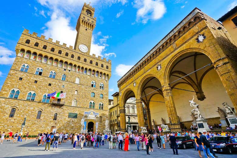 Palazzo Vecchio, en la Piazza della Signoria de Florencia