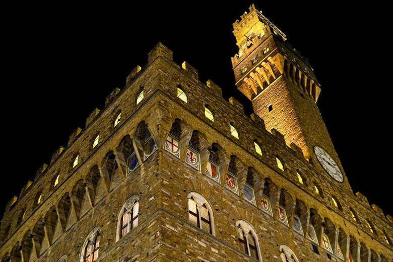 Palazzo Vecchio en la Piazza della Signoria