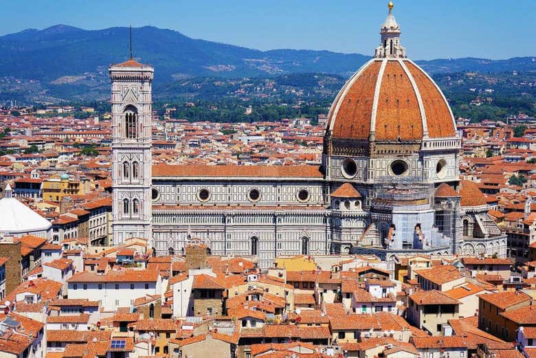 Panorámica de la catedral de Florencia