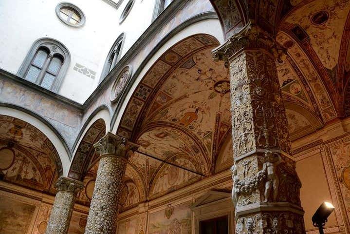 Uno de los patios del Palazzo Vecchio