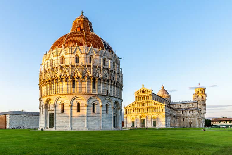 Piazza dei Miracoli en Pisa