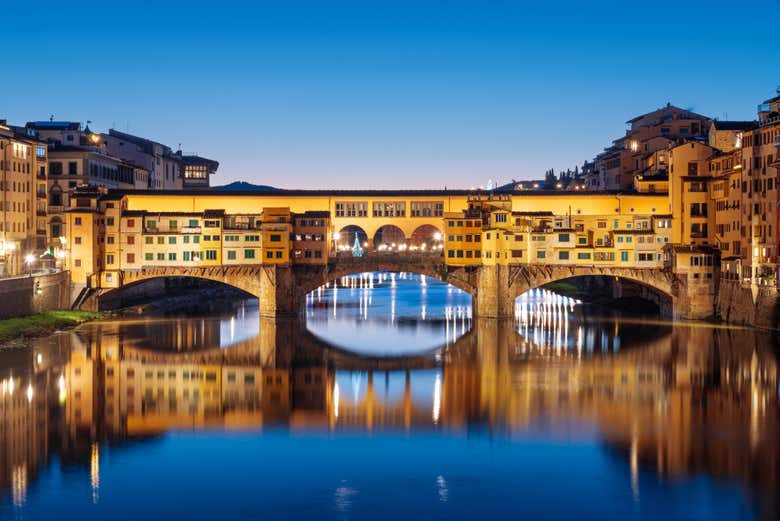Visit the iconic Ponte Vecchio