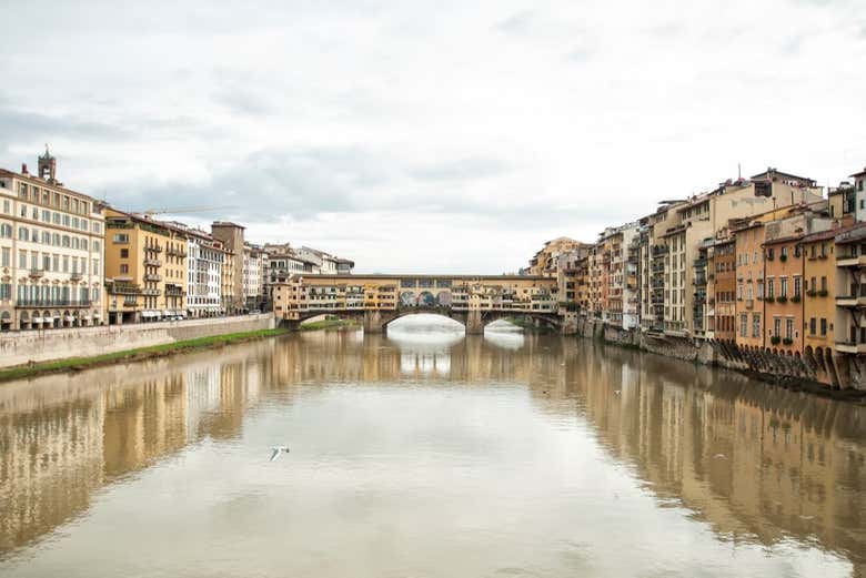 Vista del Ponte Vecchio