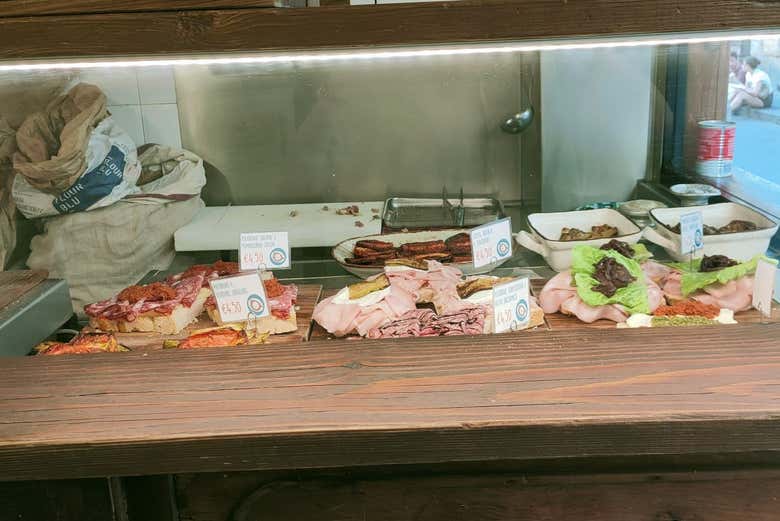 Alcuni dei salumi che assaggeremo