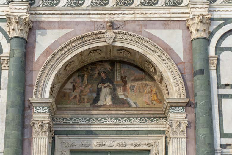 Décoration de la porte d'entrée