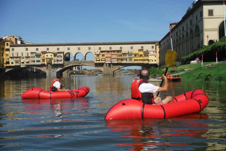 Arrivée au Ponte Vecchio