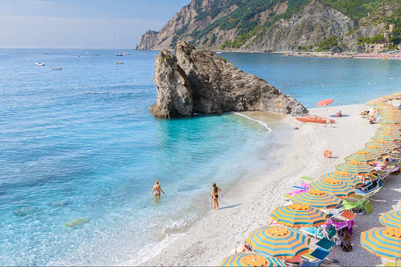 La spiaggia di Monterosso