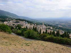 Assisi dalla Rocca Maggiore