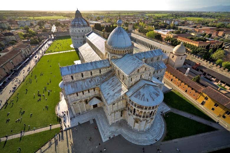 Piazza dei Miracoli desde las alturas