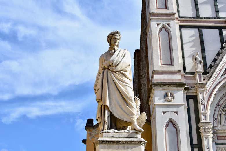 Tour de Dante Alighieri por Florença