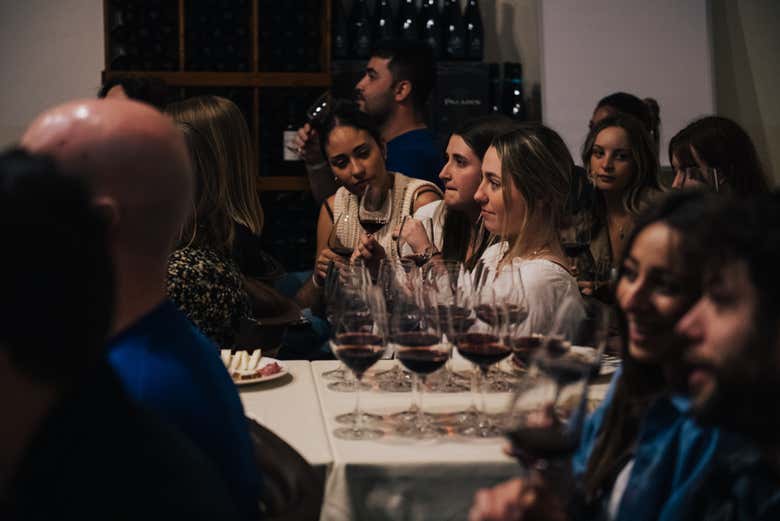 Degustação de vinhos