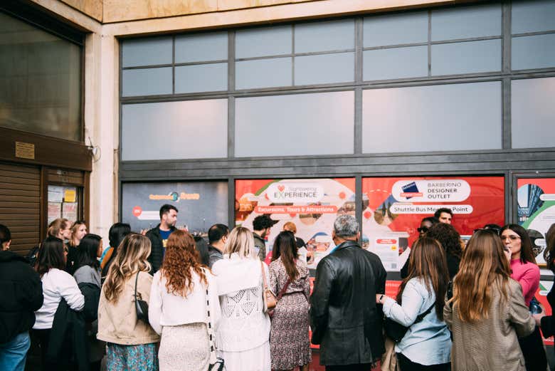 À l'entrée de la cave