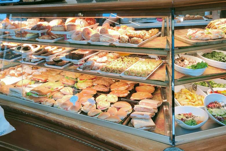 I prodotti tipici esposti