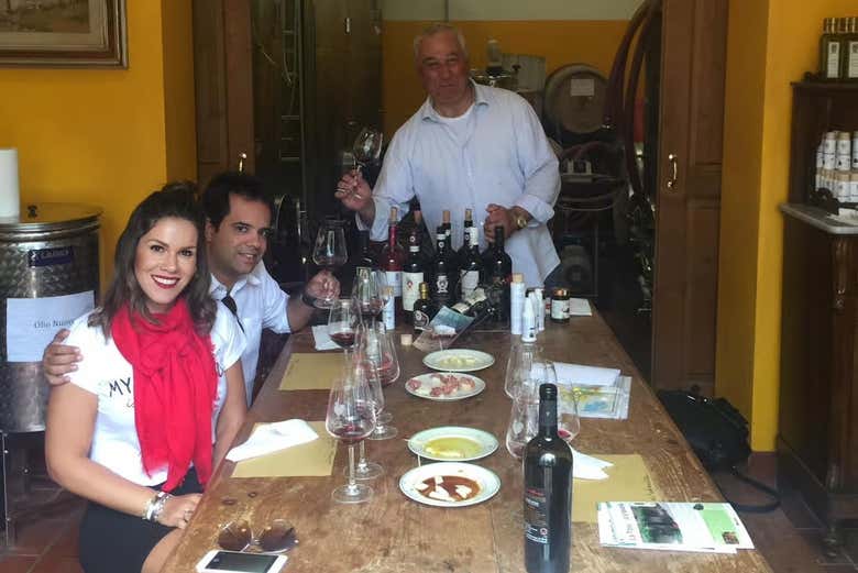 Visitaremos uma vinícola familiar!