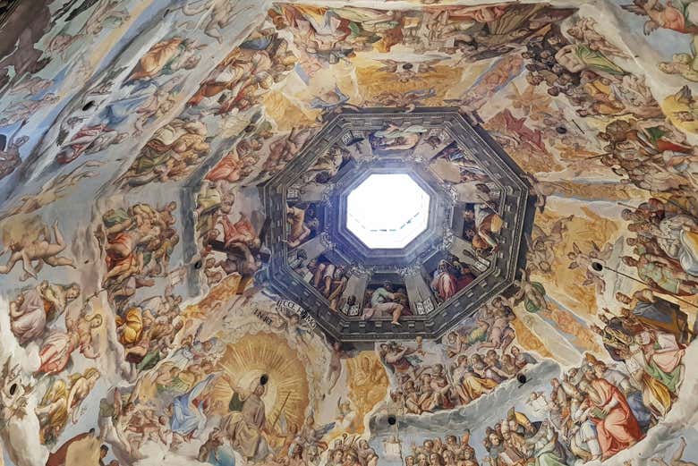 Interior de la cúpula de Brunelleschi