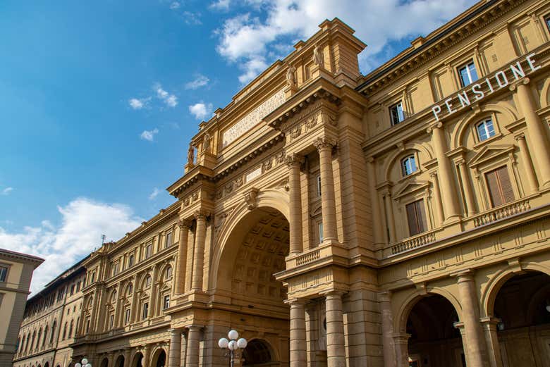 Arche de la piazza della Repubblica