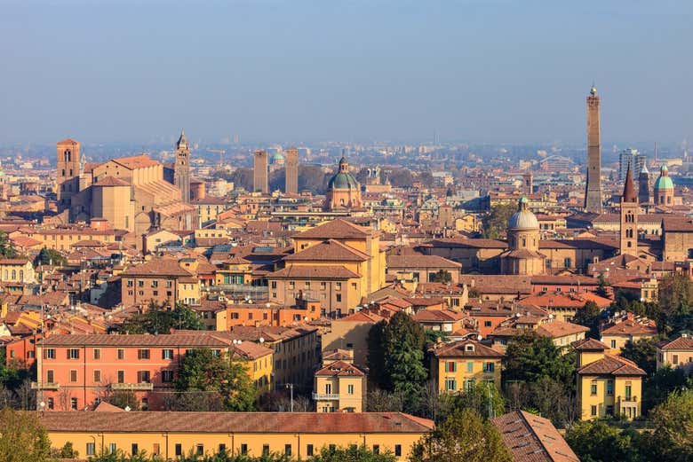 Vista panoramica di Bologna