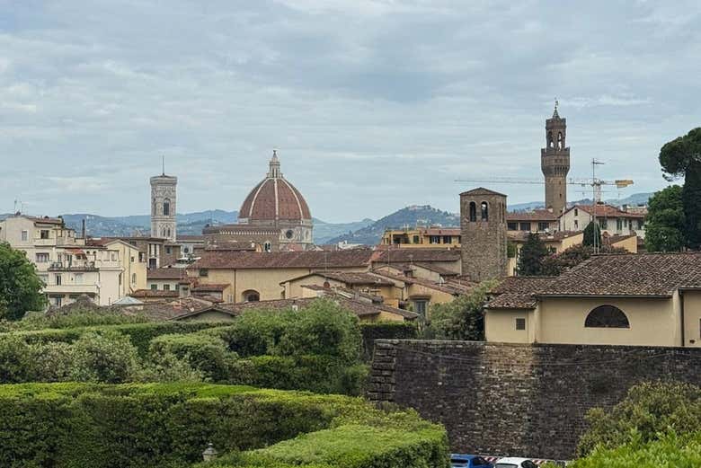 Firenze vista dal Giardino di Boboli