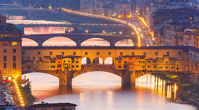 Ponte Vecchio - The oldest and most famous bridge in Florence