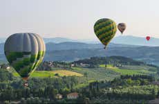 Paseo en globo por la Toscana