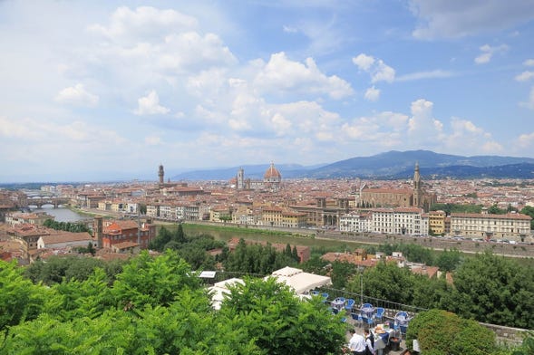 Tour en bicicleta eléctrica por Florencia y Plaza Michelangelo