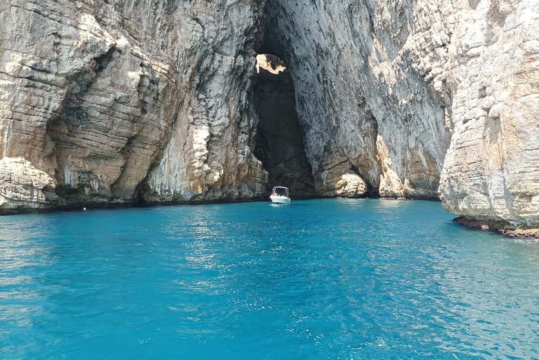 Gaeta's sea caves