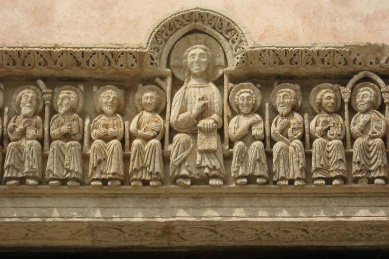 Reliefs romans à Galatina
