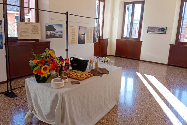 Tudo pronto para um delicioso aperitivo