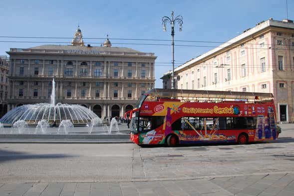 Autobus turistico di Genova