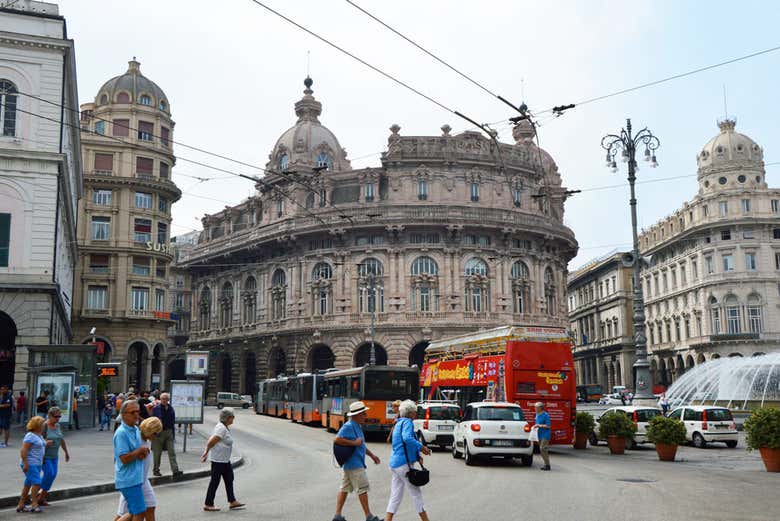 Autobus turistico di Genova