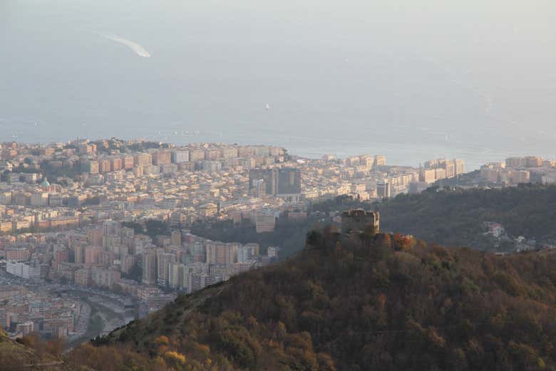 Vistas panorámicas de Génova