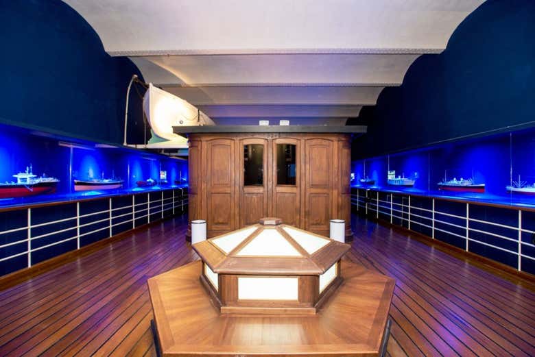 Inside the Galata Sea Museum