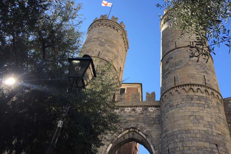 Las torres de Porta Soprana
