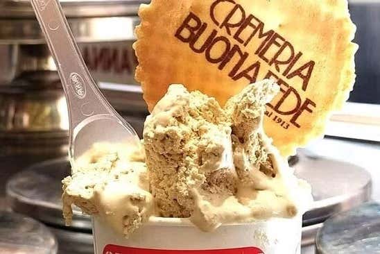 Un gelato in primo piano