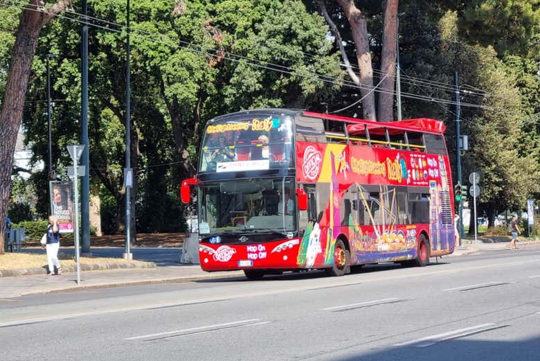 Autobus decapottabile